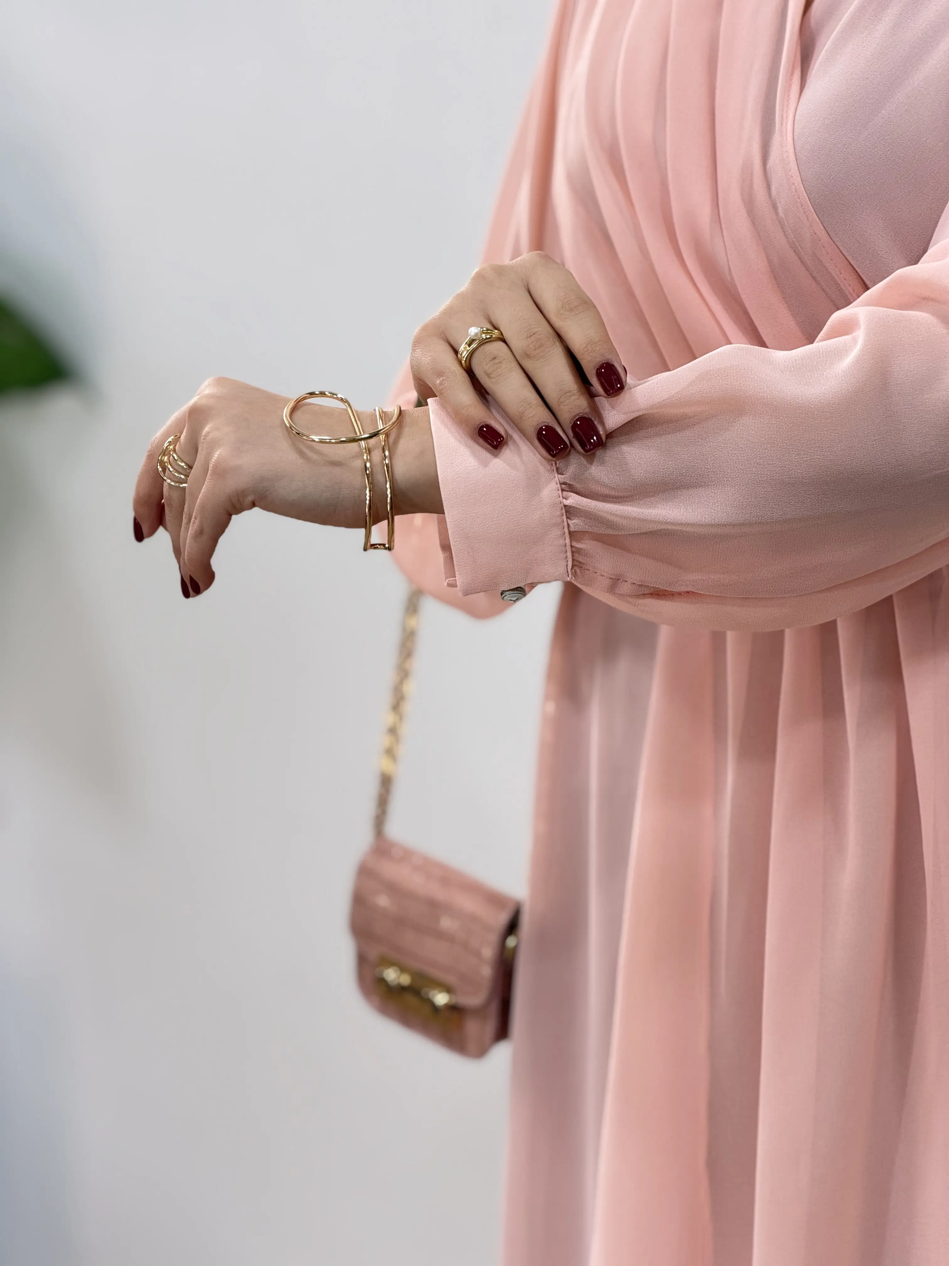 پیراهن بلند حریر حورا 8